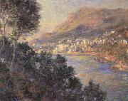 Monte Carlo seen from Roquebrune Claude Monet